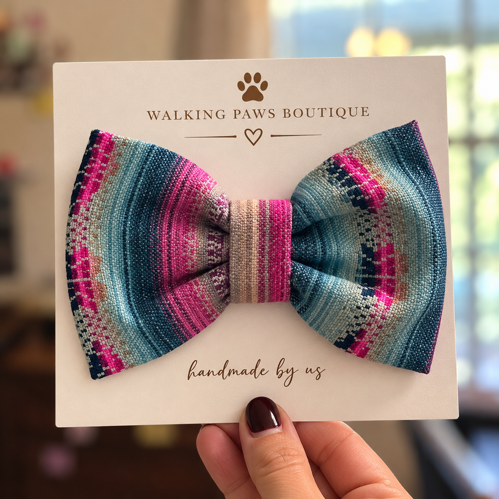Argentine Wool Blend Attachable Dog Bow
