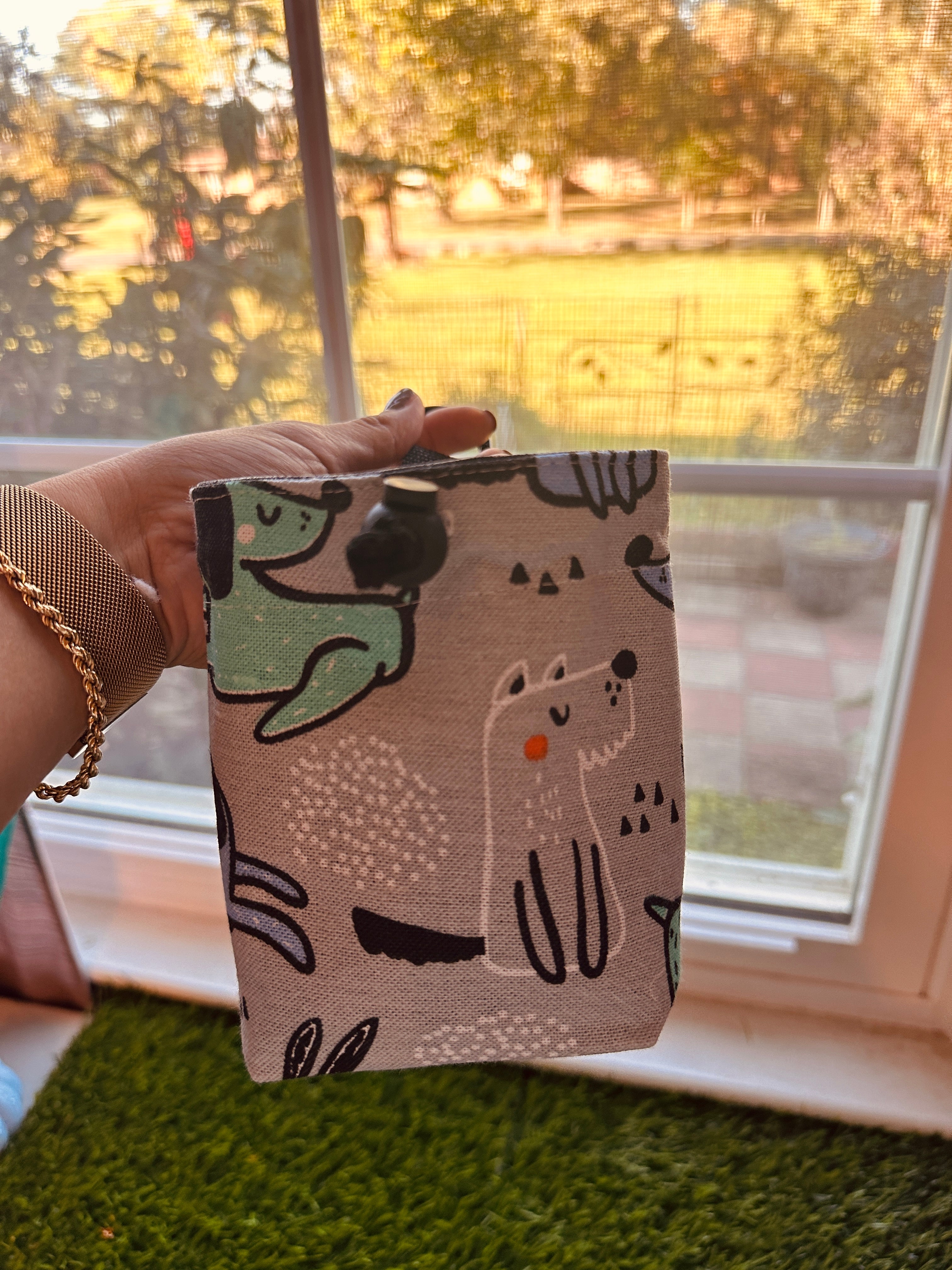 Dog treat holder pouch