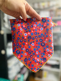 spring flower dog bandana