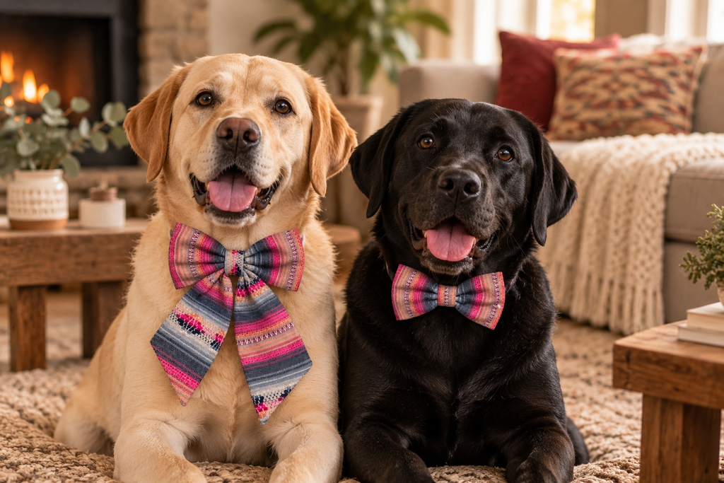 Argentine Wool Blend Attachable Dog Bow