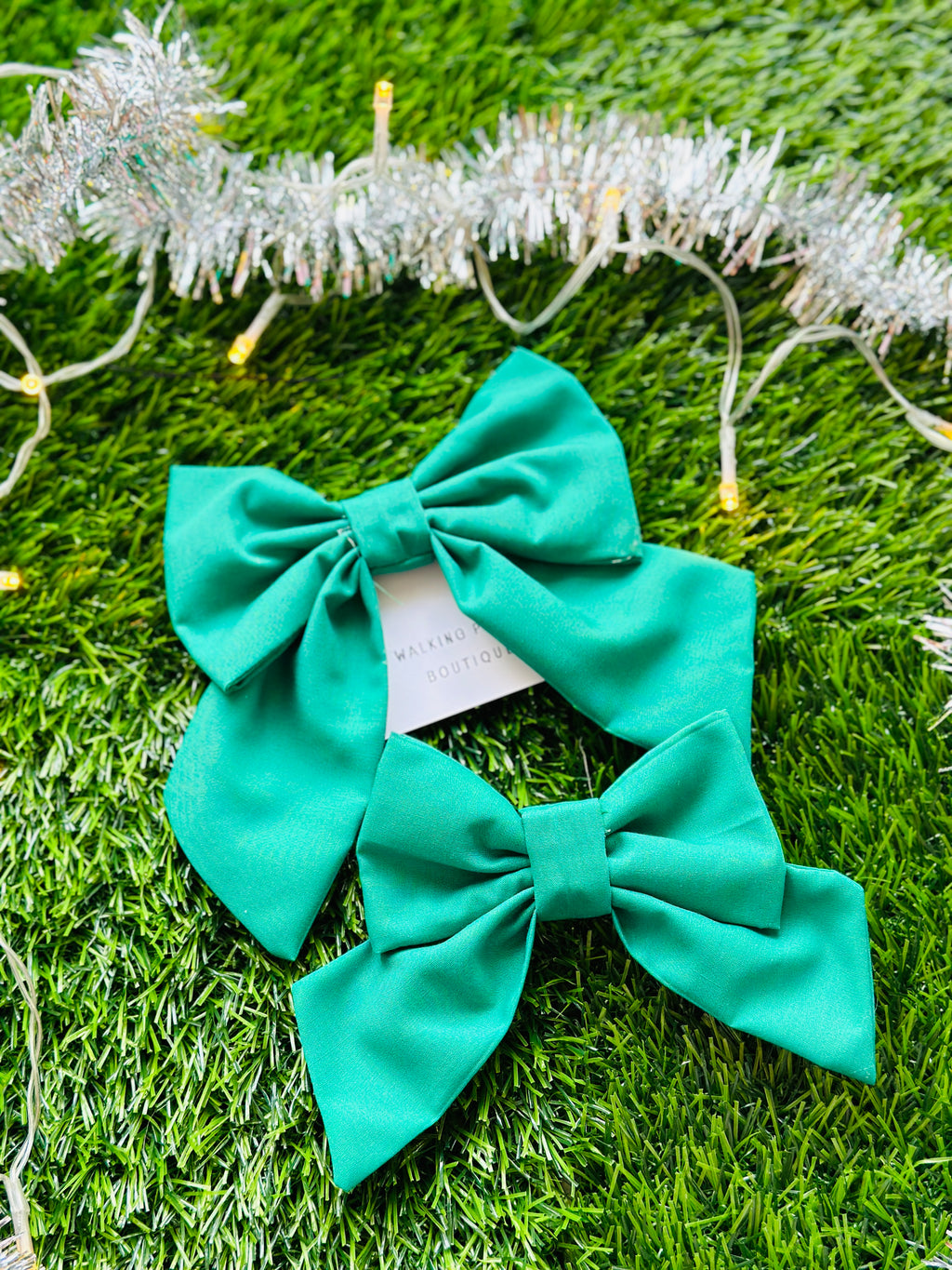 Green sailor for dogs, match with your dog bow