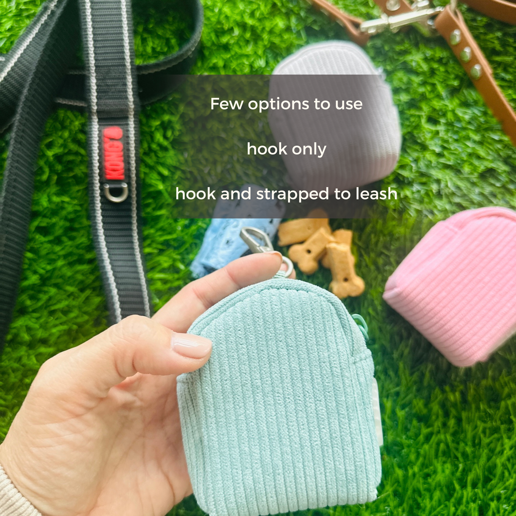 schoobag poop bag dispenser in pastel colors