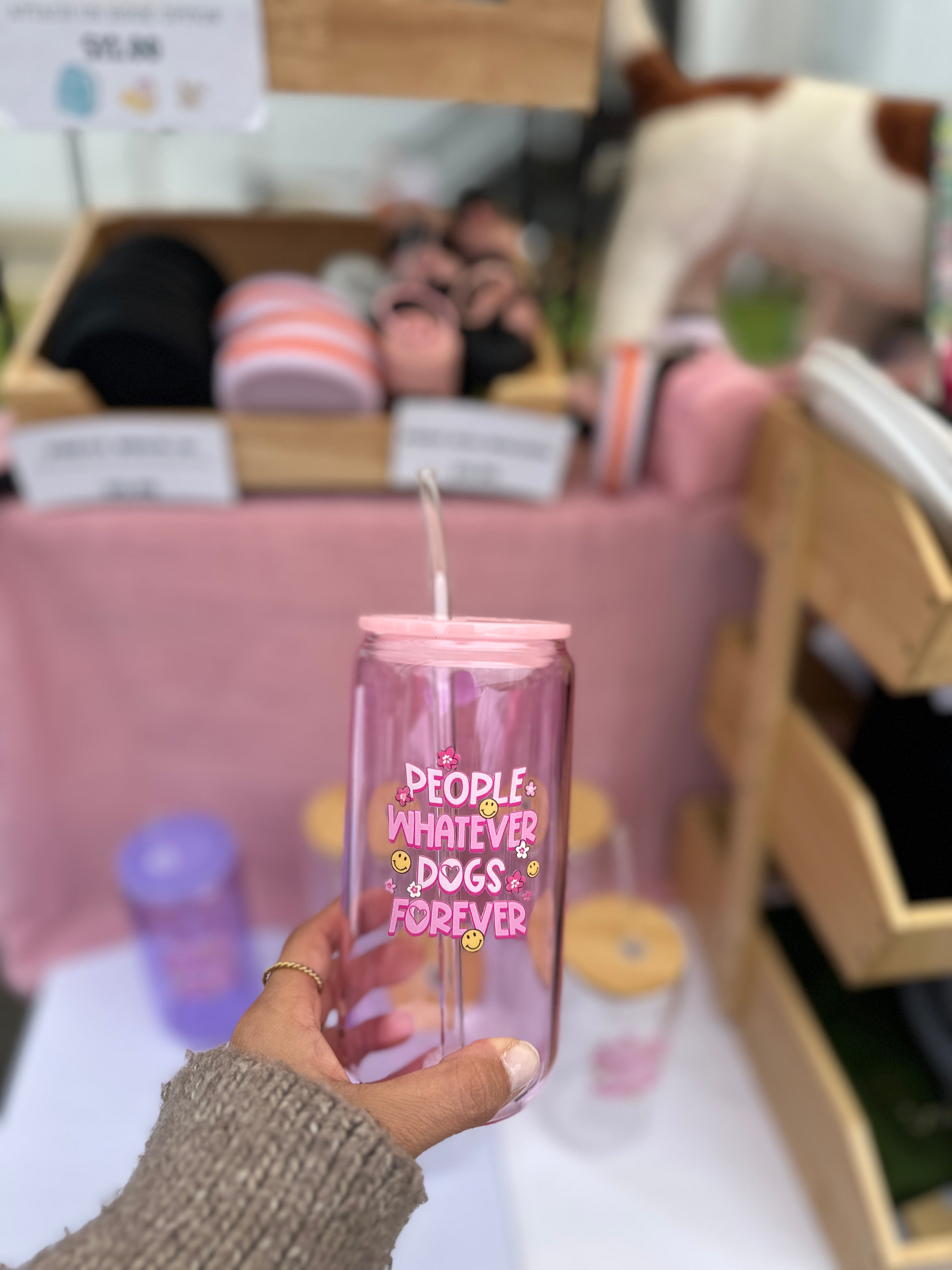 Dog Lover Sticker | Waterproof Cup Tumbler Transfer | DIY Drinkware UV STF PERMANENT STICKER