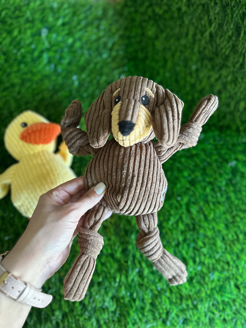 Floppy Knots Dog Toy Animal Squeaky