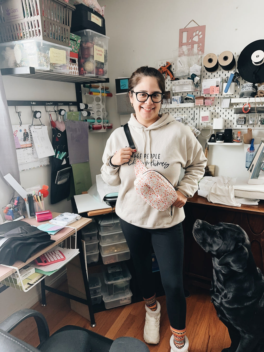 Bloom flower belly bag, bum bag botanical chic , belt bag floral