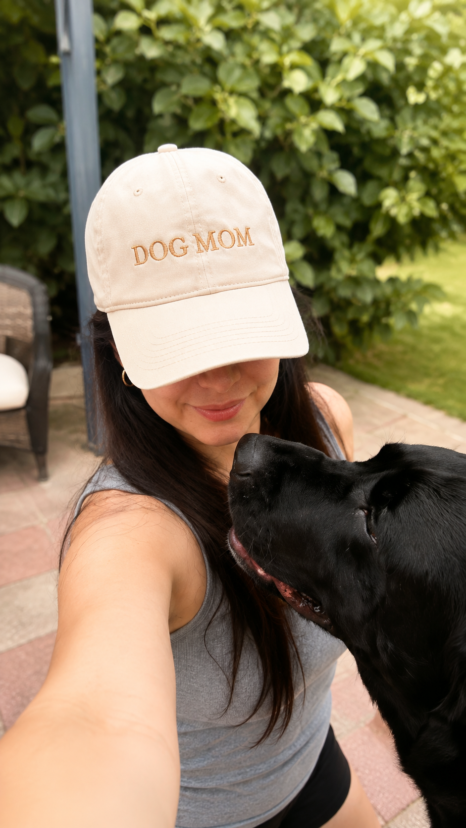 Dog mom baseball hat