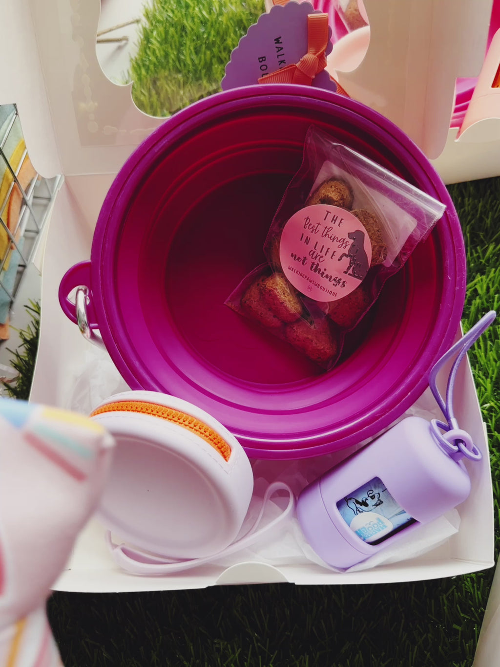 Dog lover essential gift box